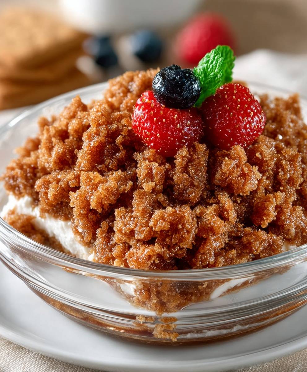 Graham Cracker Crumble Topping