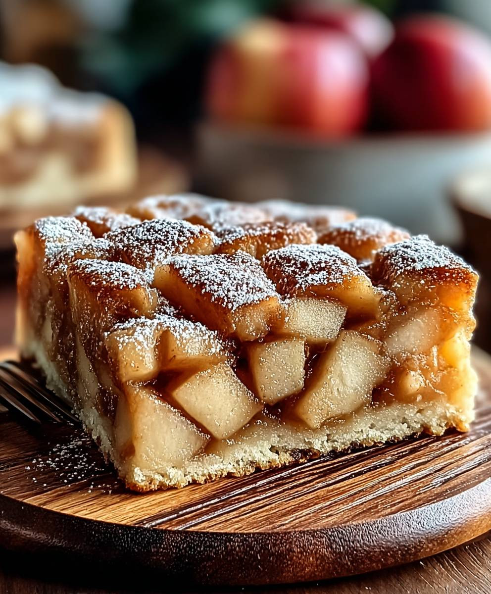 Easy Cinnamon Apple Cake