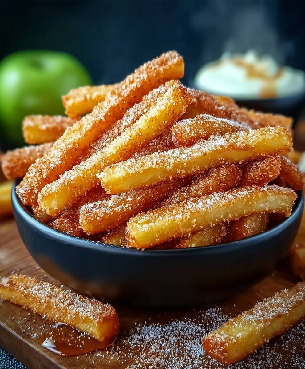 Air Fryer Apple Fries