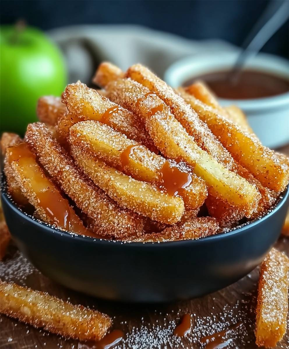 Air Fryer Apple Fries