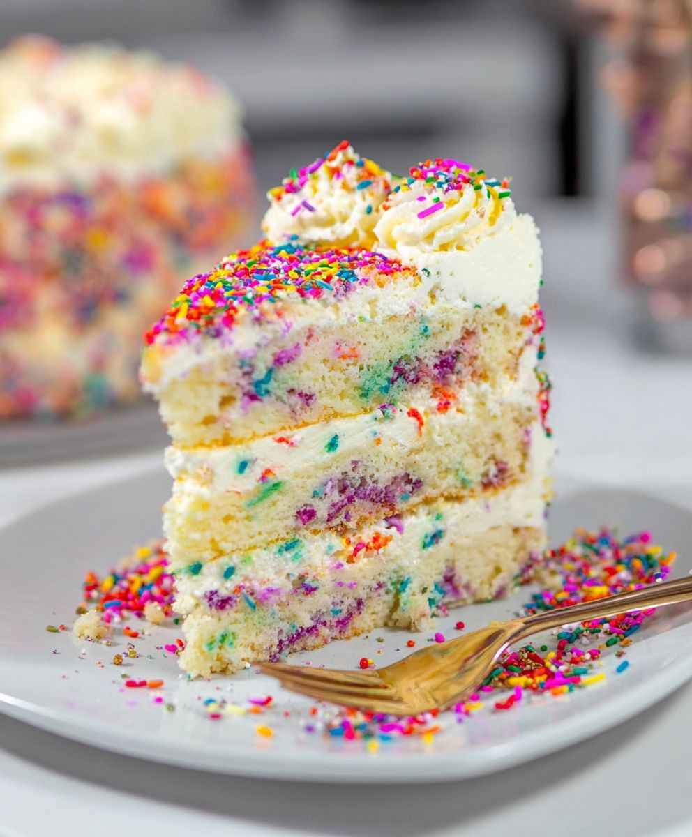 Funfetti Cheesecake Cake