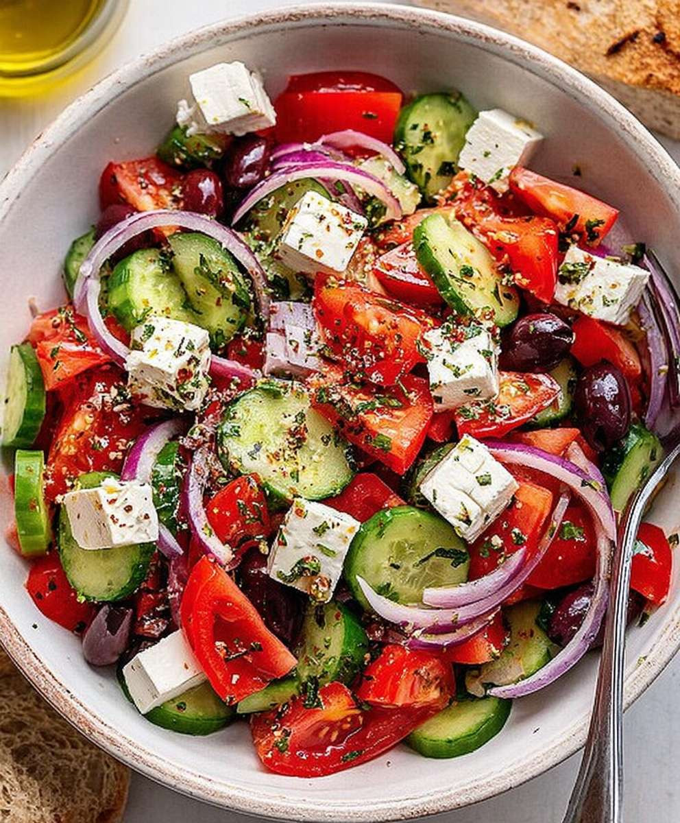 Vegan Greek Salad