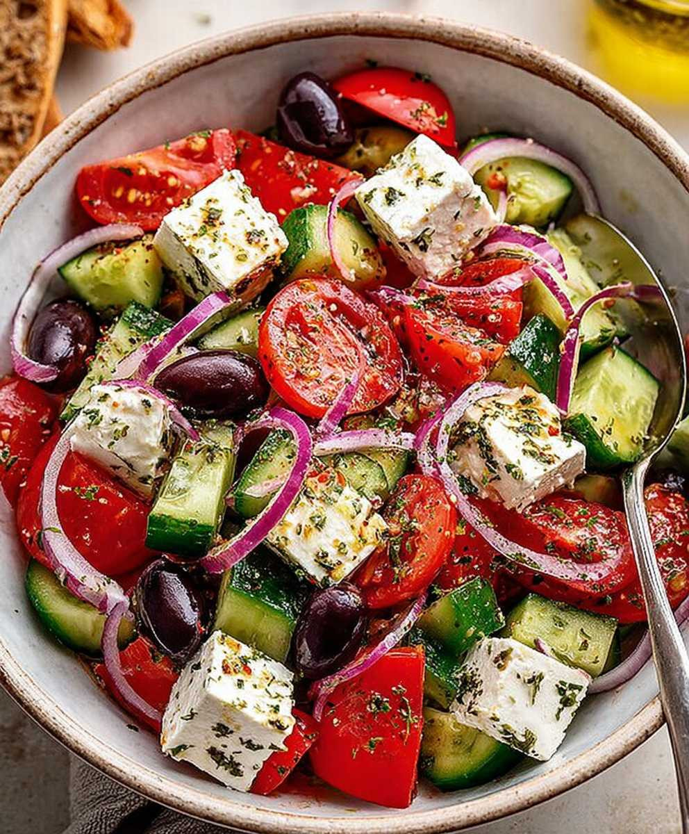 Vegan Greek Salad