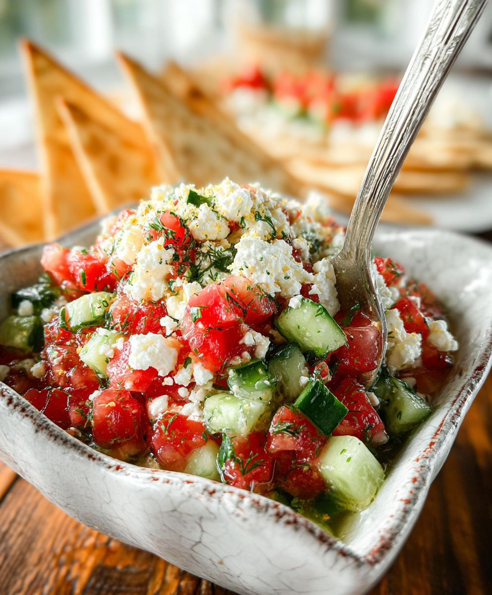 Mediterranean Feta Dip