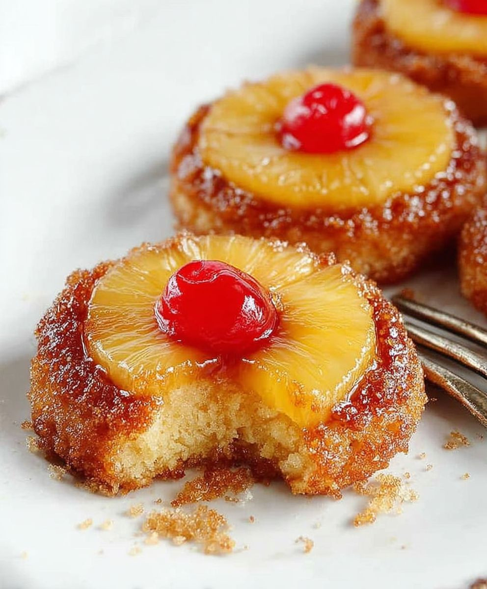 Pineapple Upside Down Sugar Cookies