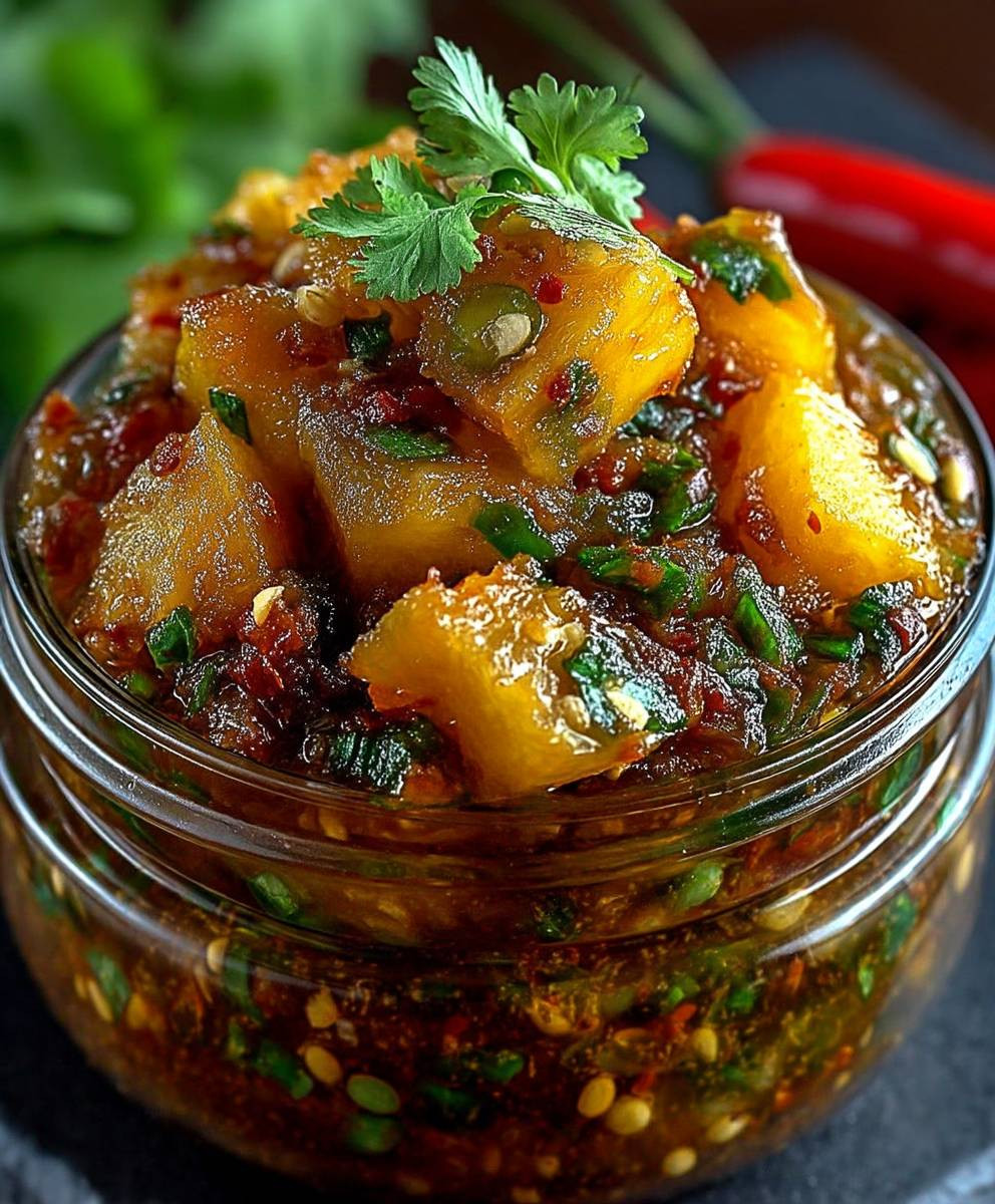 Pineapple Jalapeno Chutney