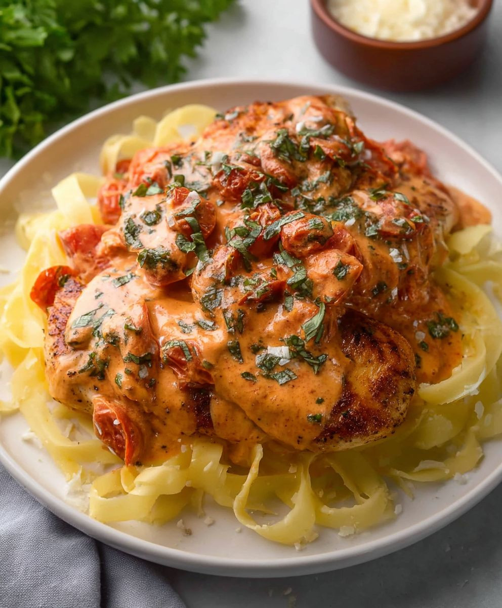 Creamy Tomato Basil Chicken