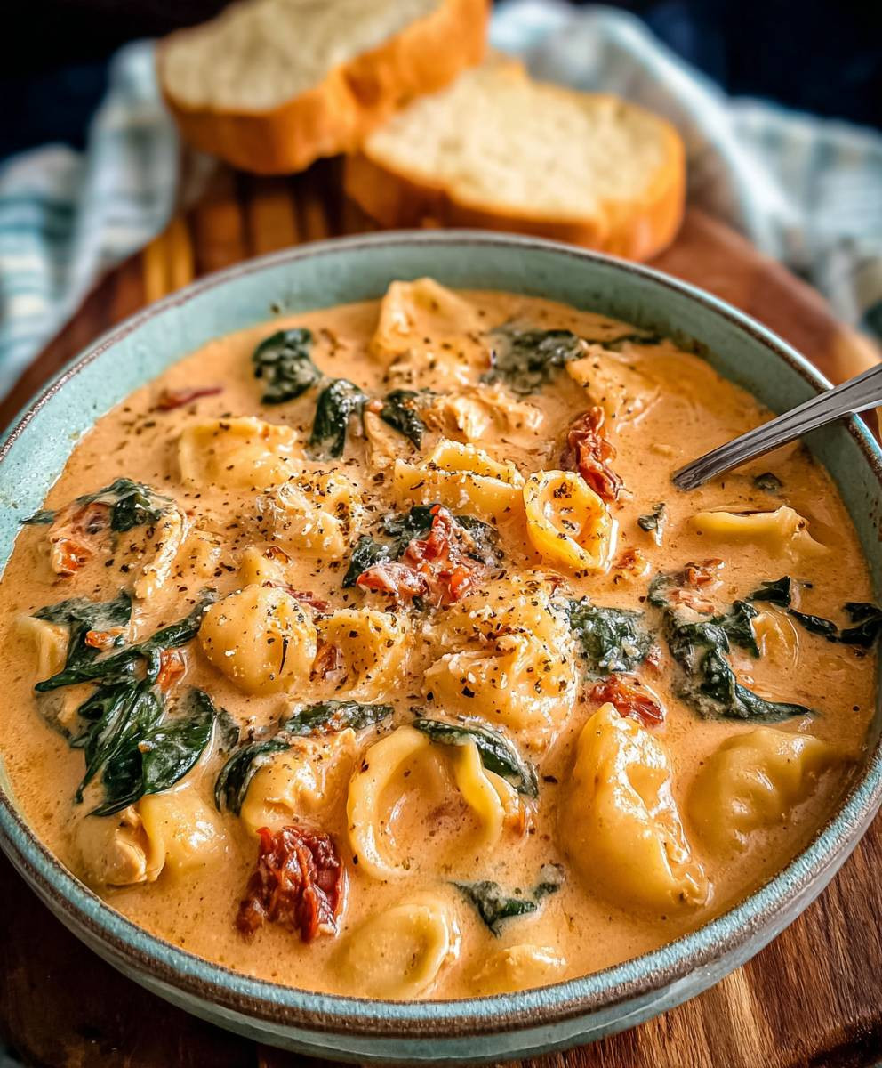 Creamy Tuscan Chicken Soup