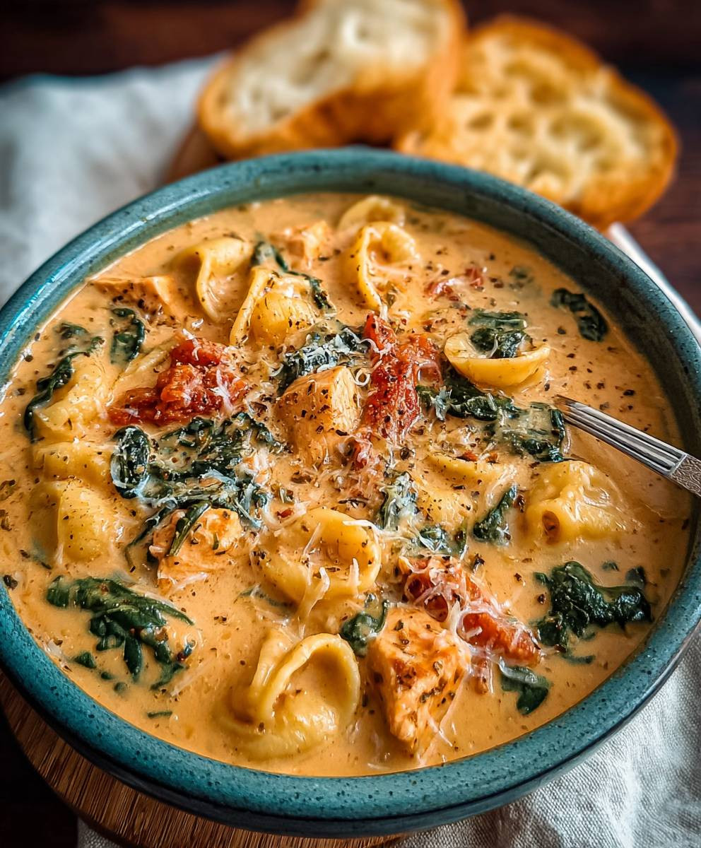 Creamy Tuscan Chicken Soup