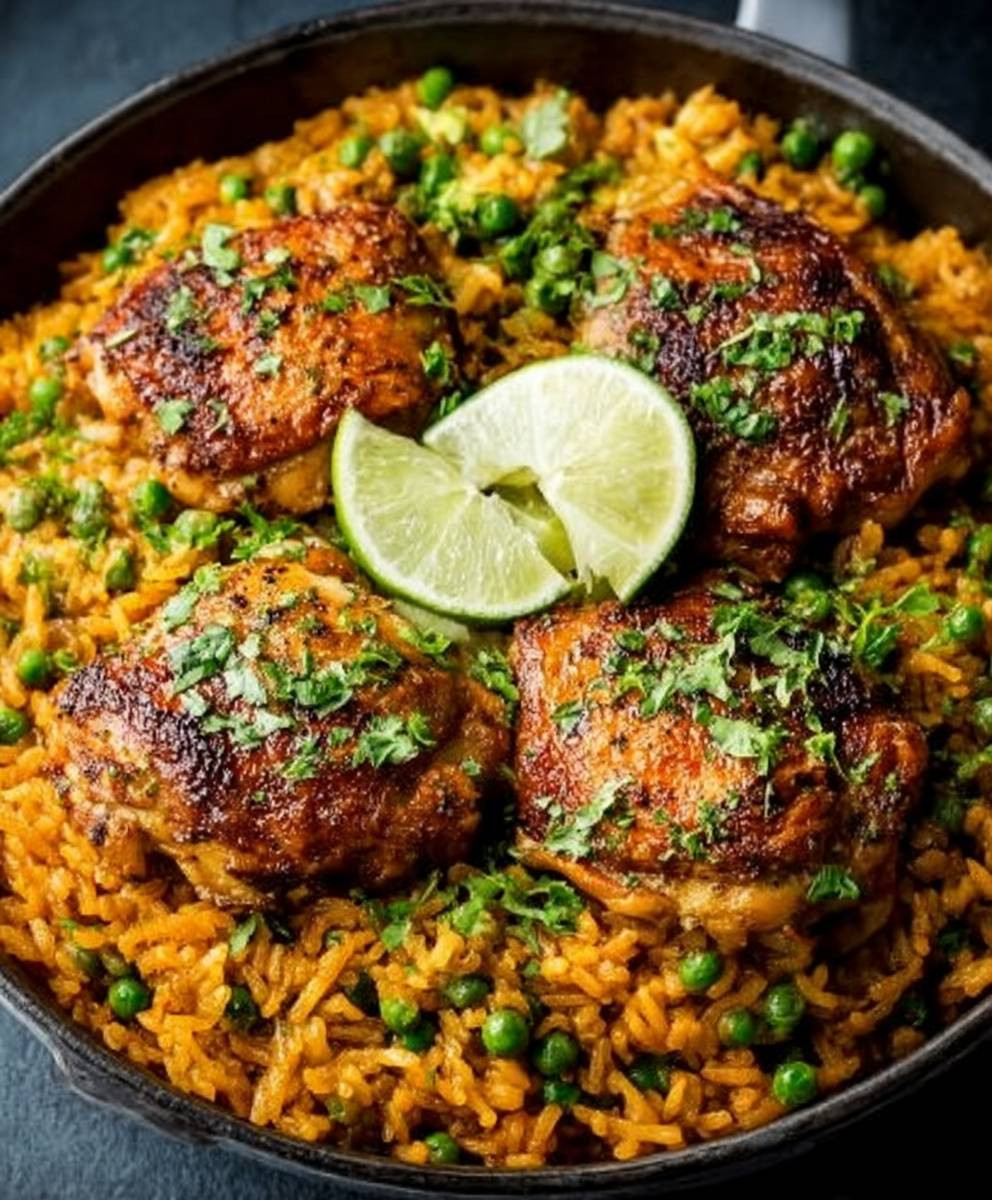Puerto Rican Chicken and Rice