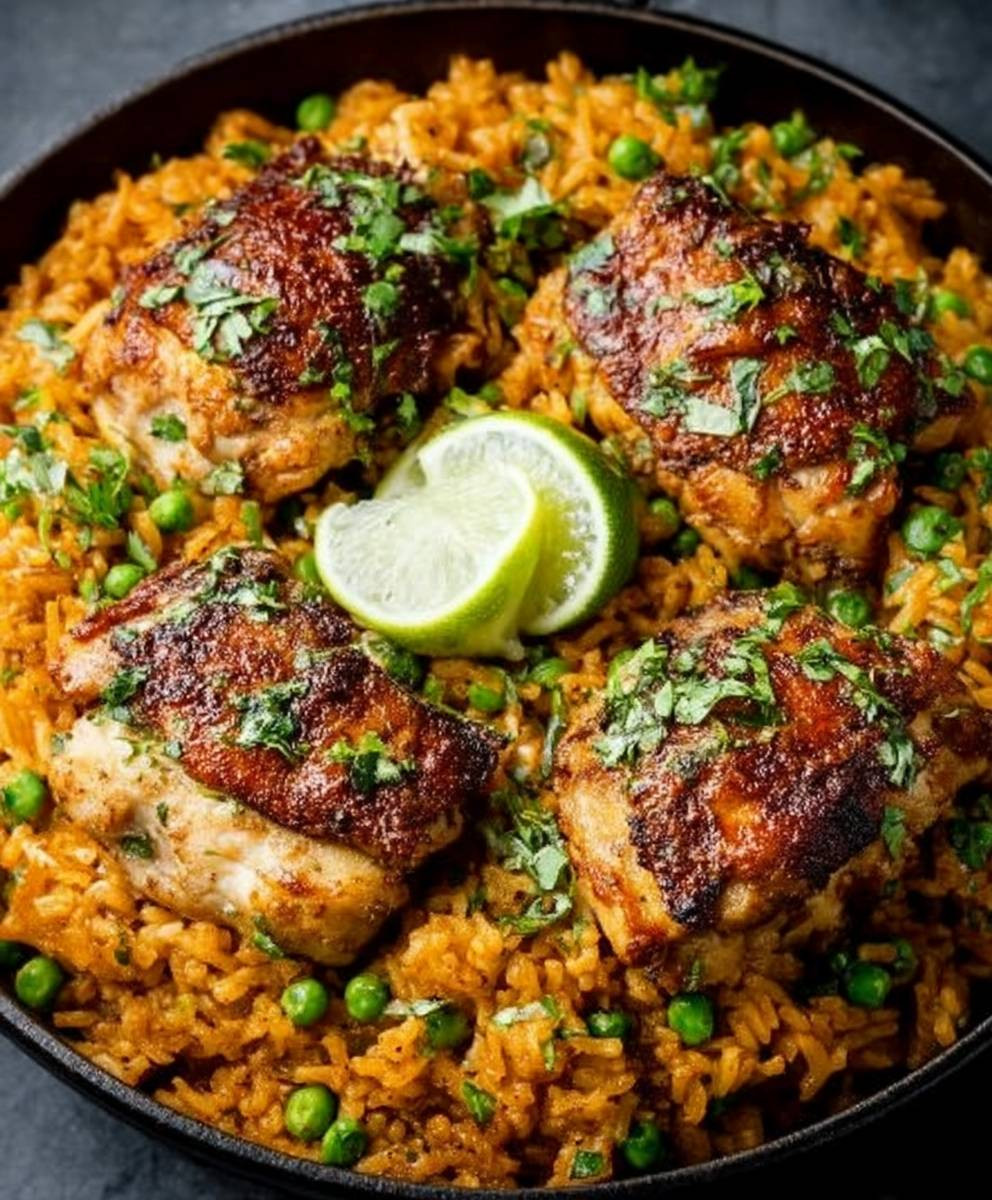 Puerto Rican Chicken and Rice