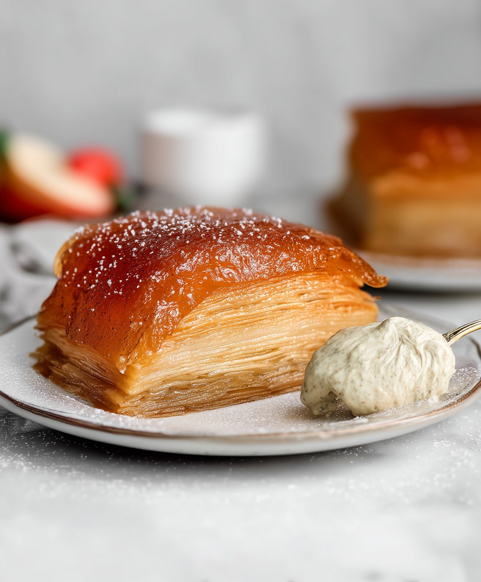 Gluten Free Apple Mille Feuille