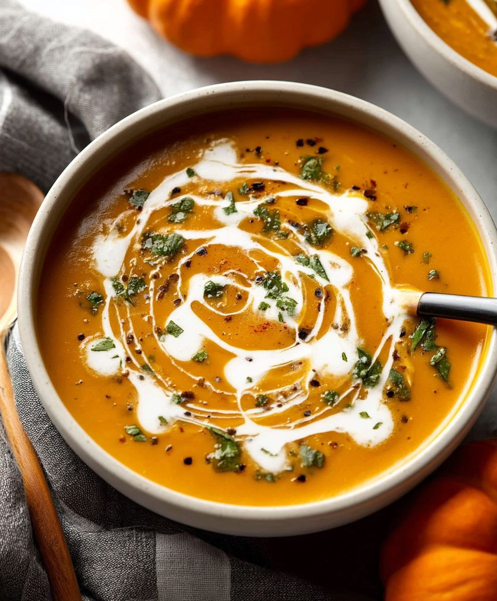 Coconut Curry Pumpkin Soup