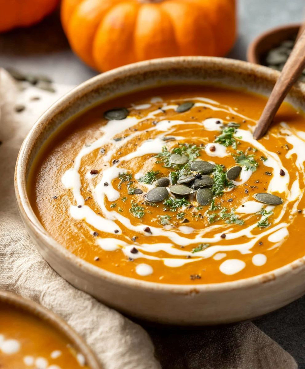 Coconut Curry Pumpkin Soup