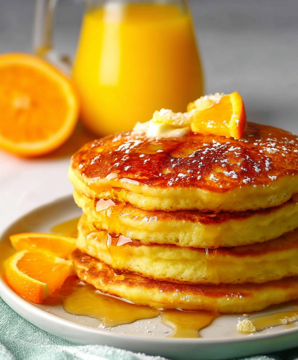 Orange Pancakes