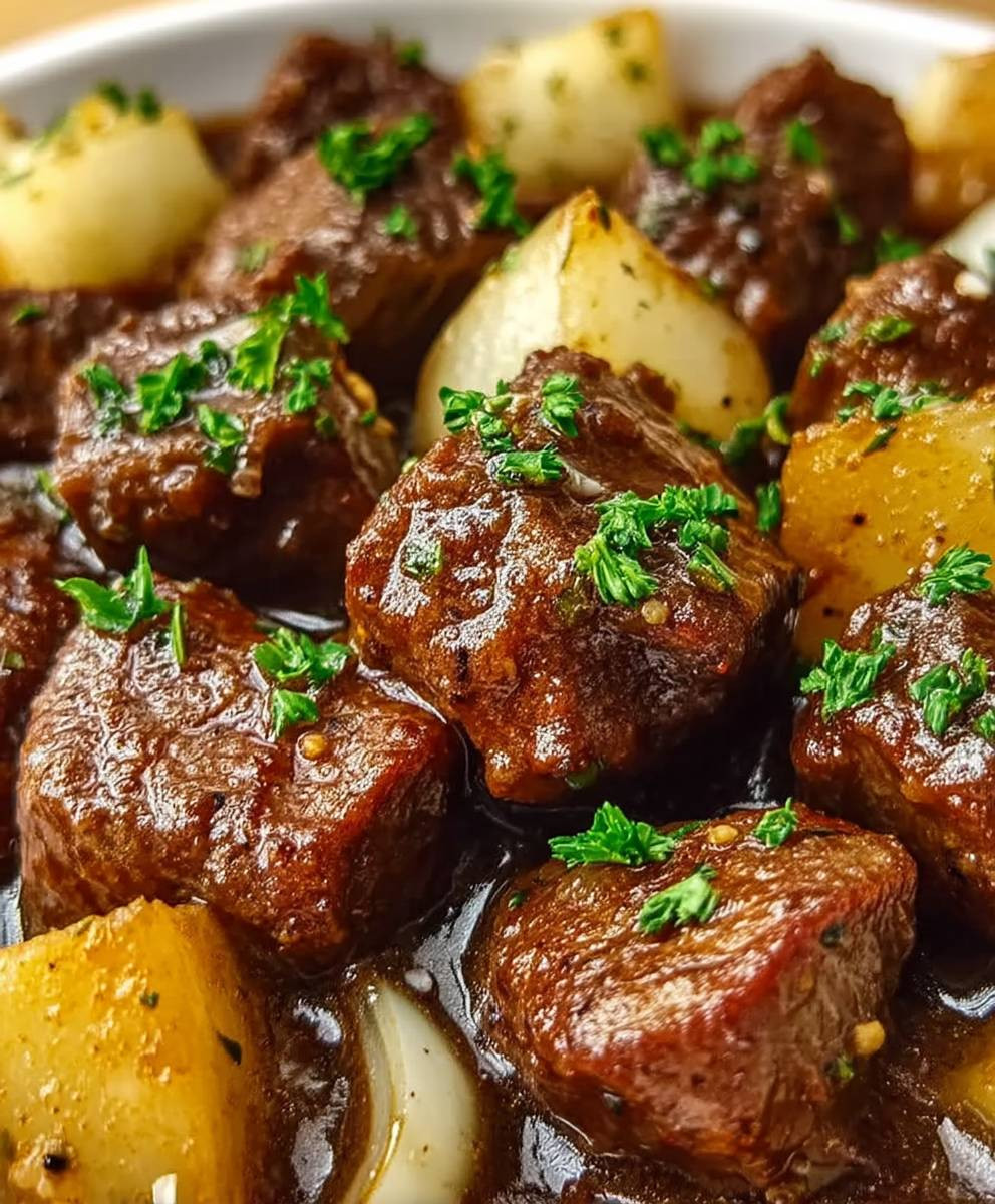 Garlic Butter Beef Bites