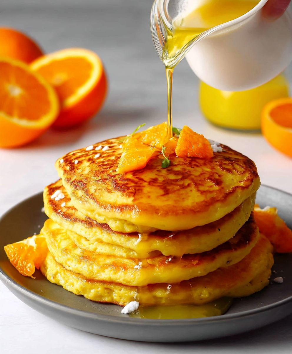 Orange Pancakes