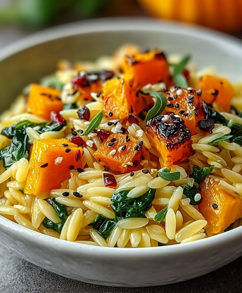 Butternut Squash Orzo