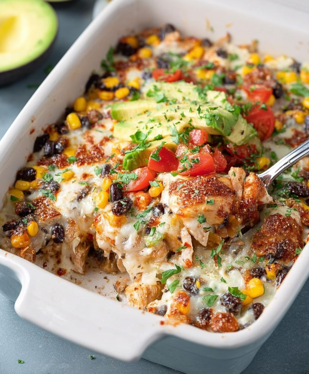 Southwest Chicken Casserole