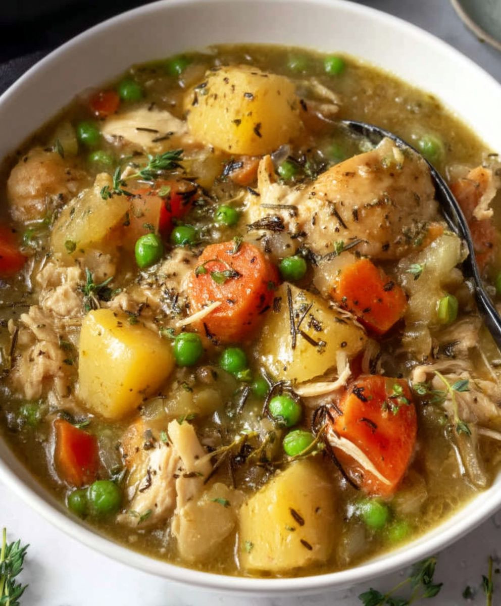 Slow Cooker Chicken Stew