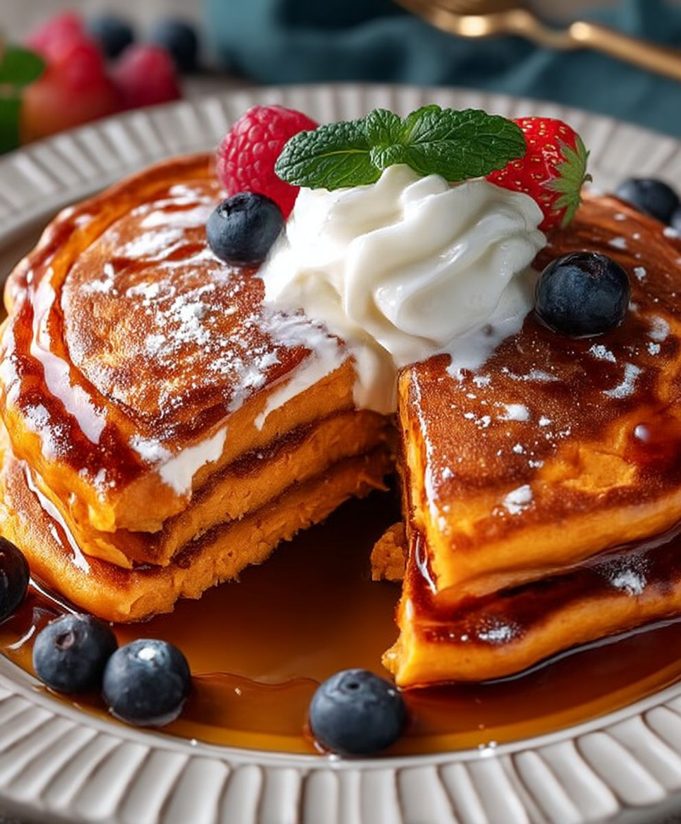 Sweet Potato Pancakes