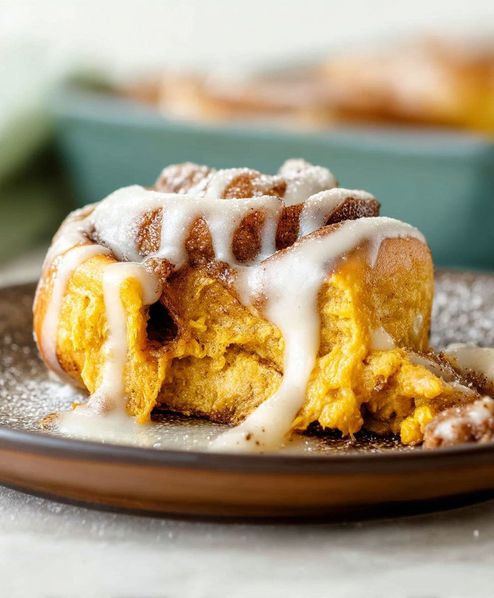 Pumpkin Cinnamon Rolls