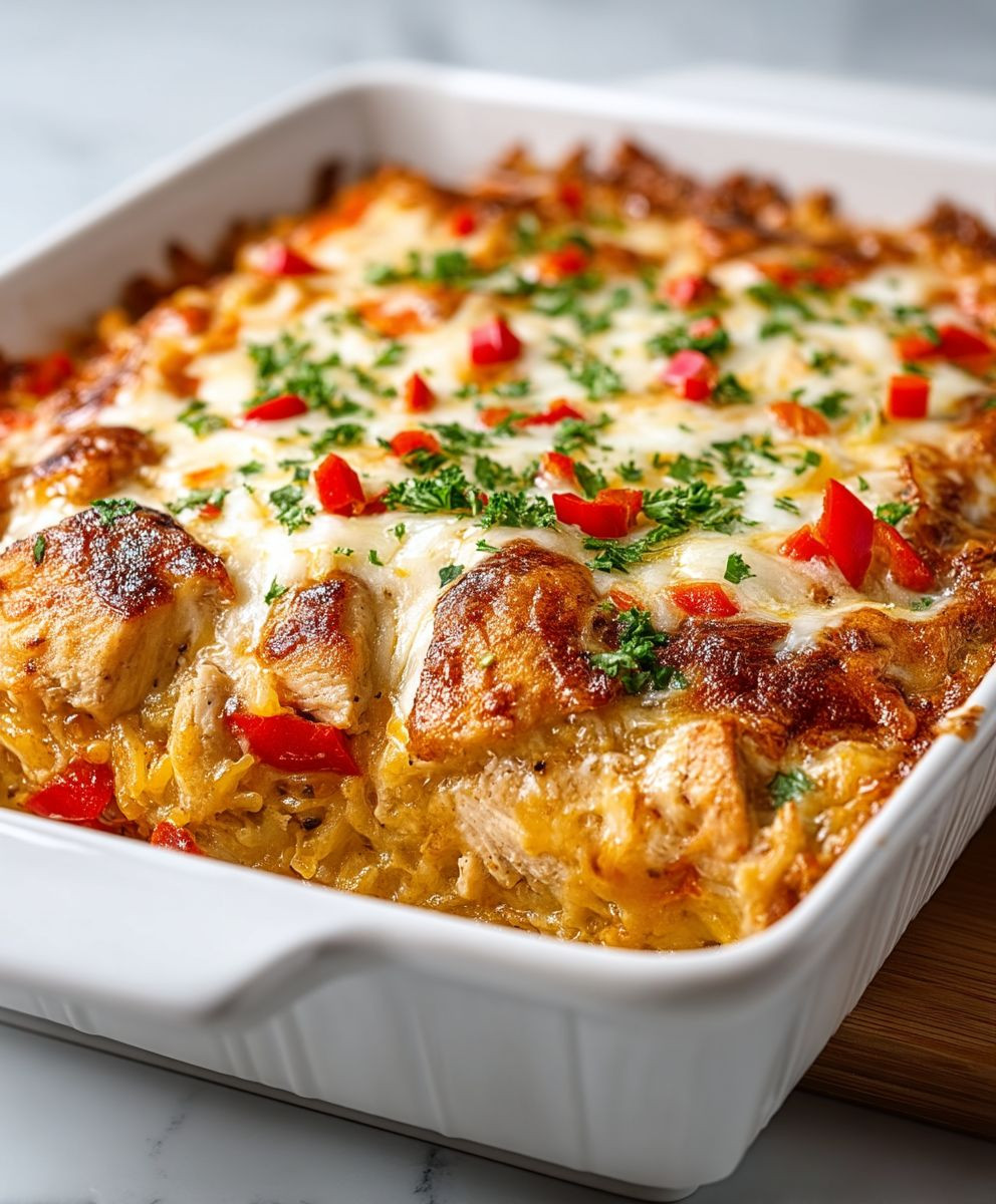 Chicken Fajita Casserole