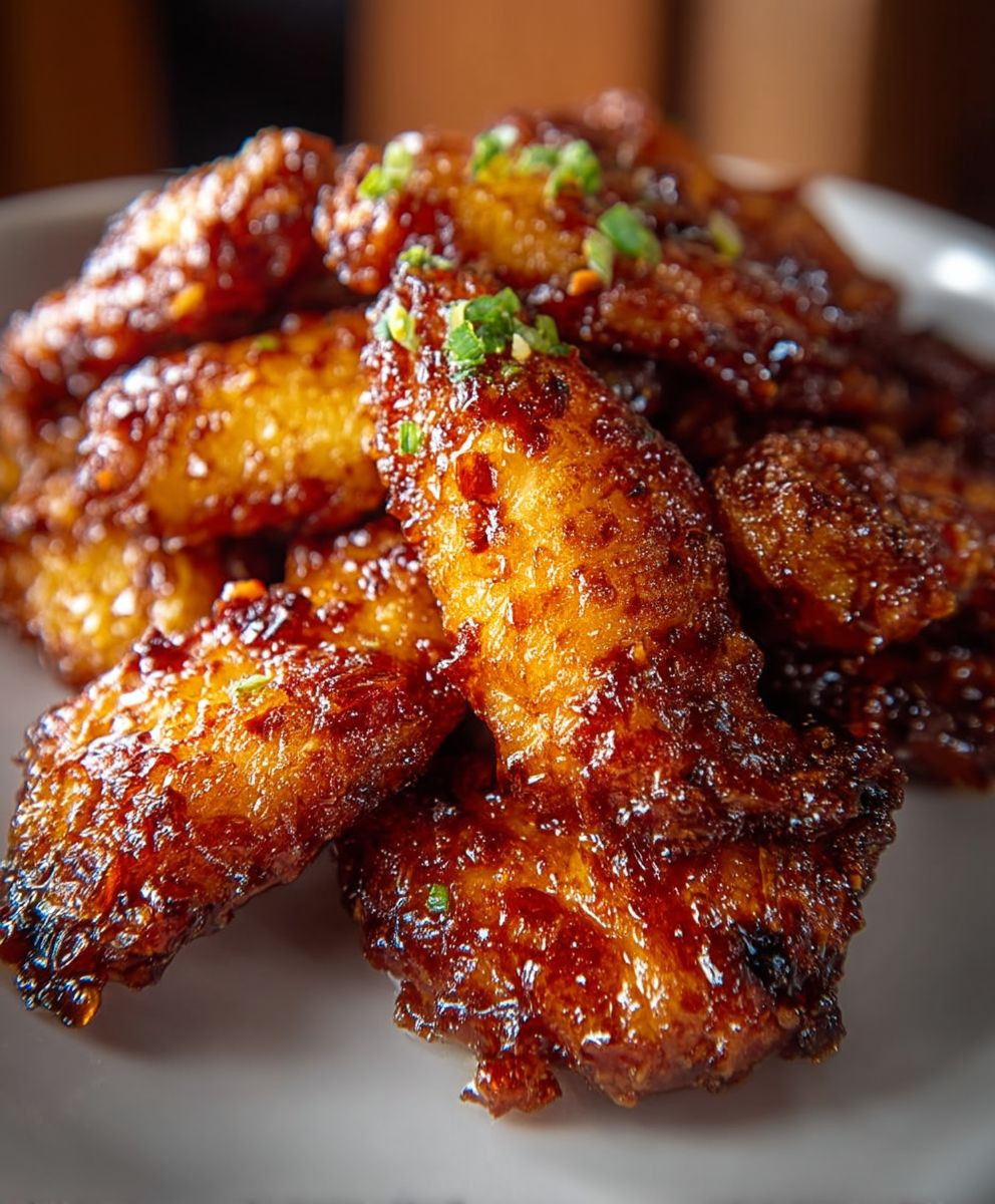 Brown Sugar Pineapple Wings