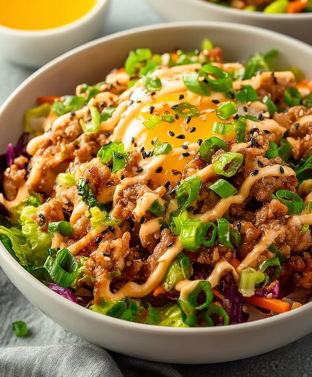 Egg Roll Bowl Dinner
