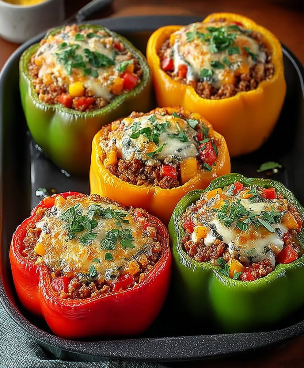 Stuffed bell peppers