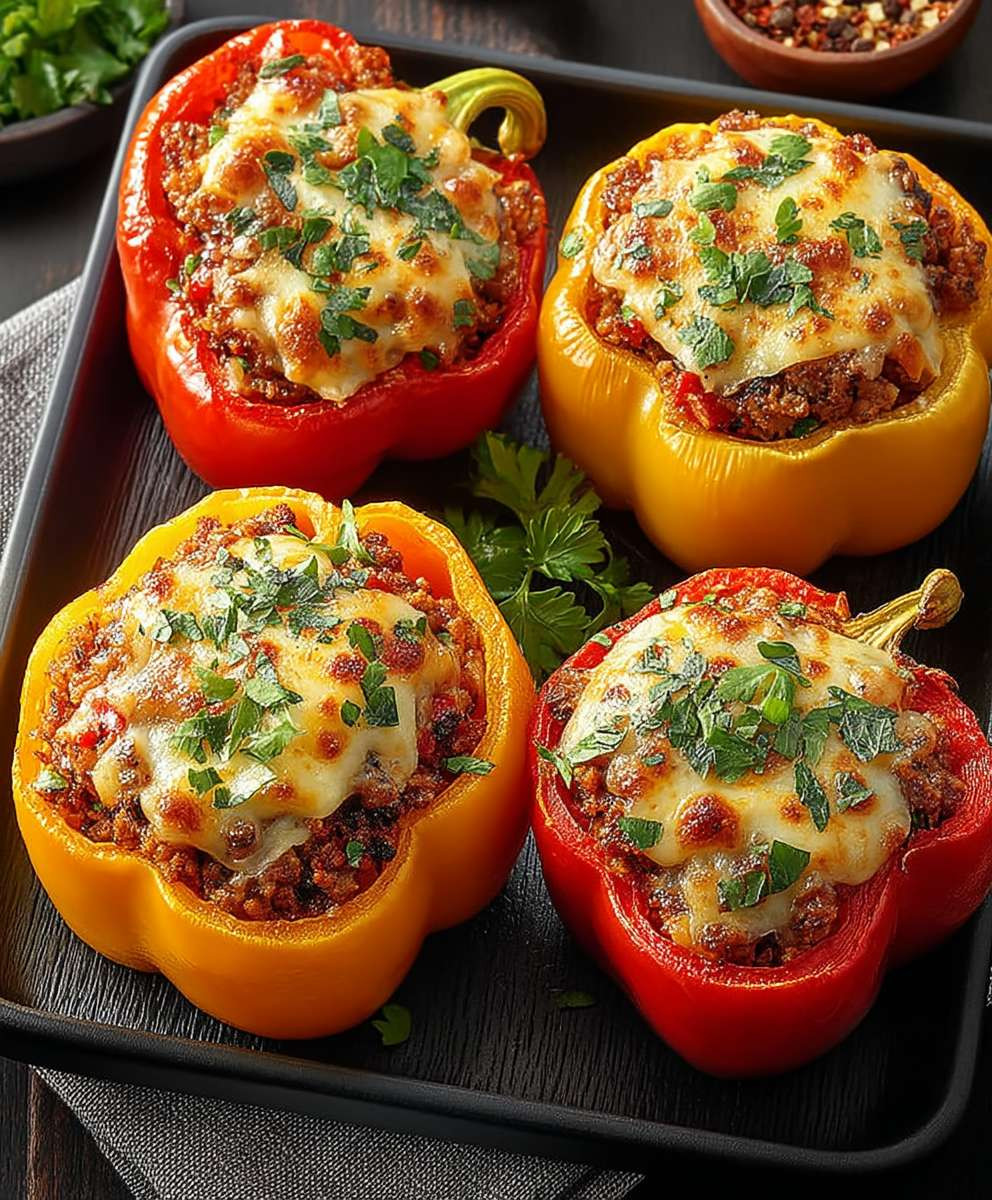 Stuffed bell peppers