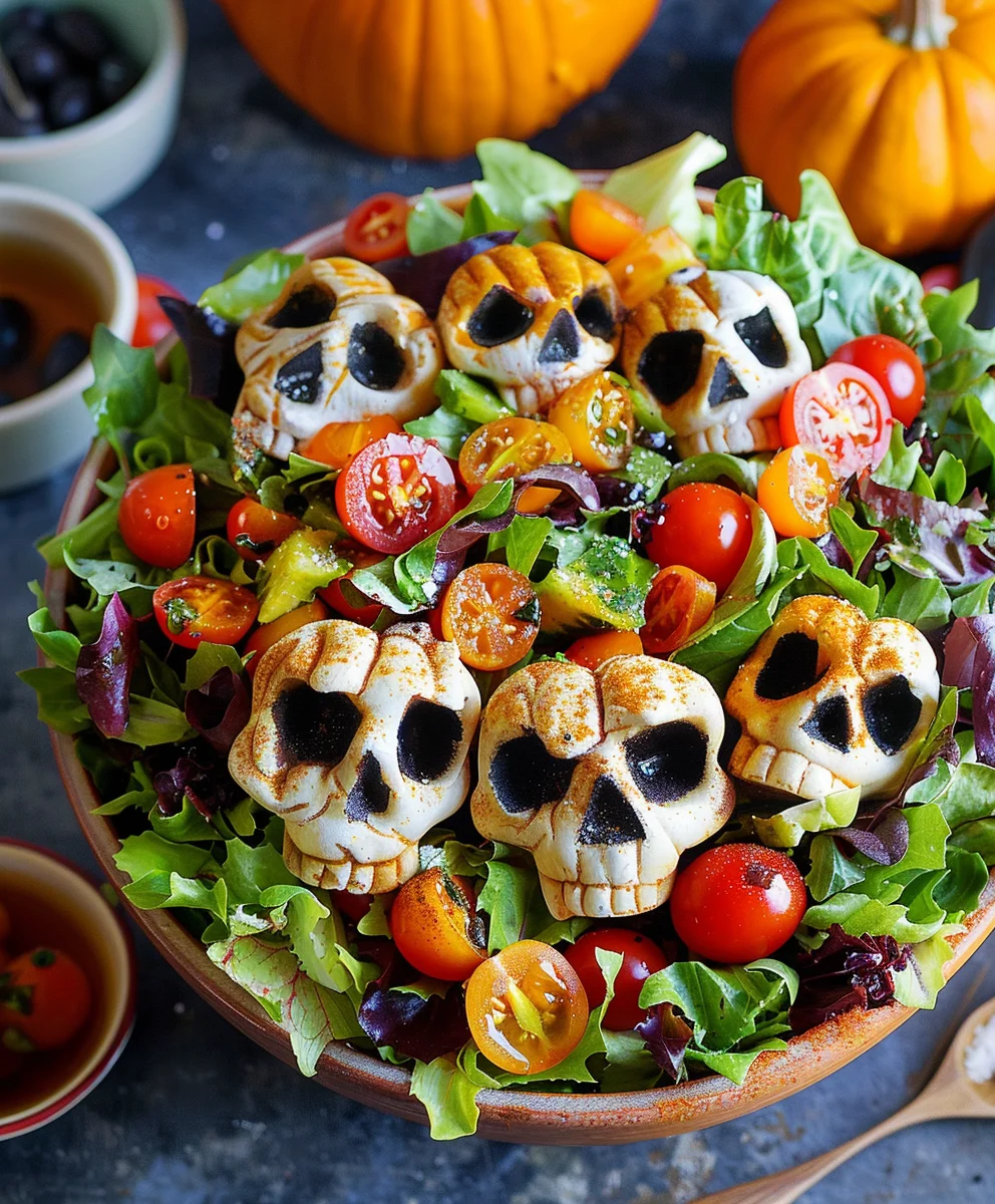 Halloween Salad: Easy, Spooky & Delicious Recipe for Kids!