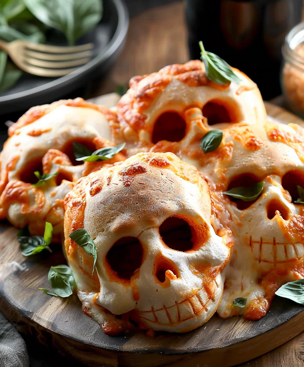 Halloween Pizza Skulls: A Spooktacular & Easy Recipe for Kids!