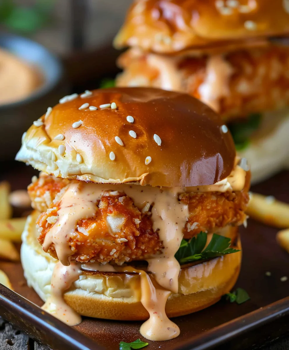 Easy Bang Bang Chicken Sliders Recipe - Crowd-Pleasing Bites
