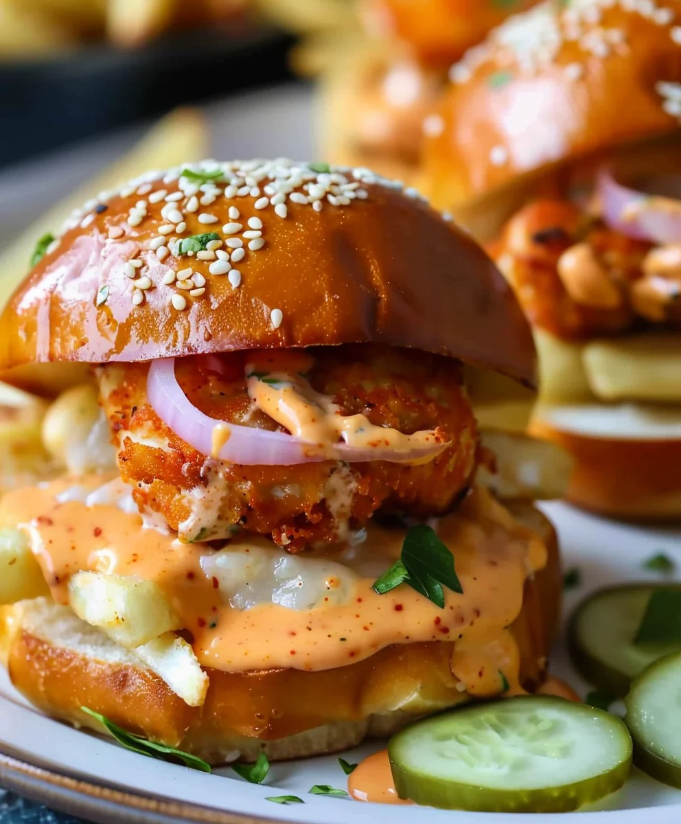 Easy Bang Bang Chicken Sliders Recipe - Crowd-Pleasing Bites