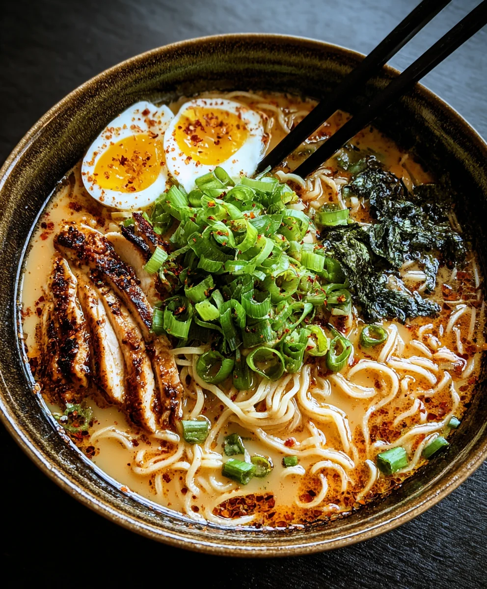 Marry Me Chicken Ramen: Creamy Sun-Dried Tomato & Parmesan