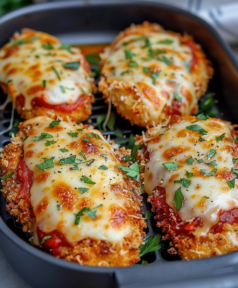 Crispy Air Fryer Chicken Parmesan: A Healthy Twist Classic