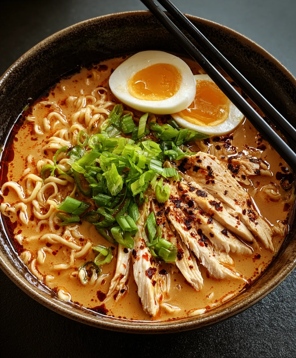 Marry Me Chicken Ramen: Creamy Sun-Dried Tomato & Parmesan