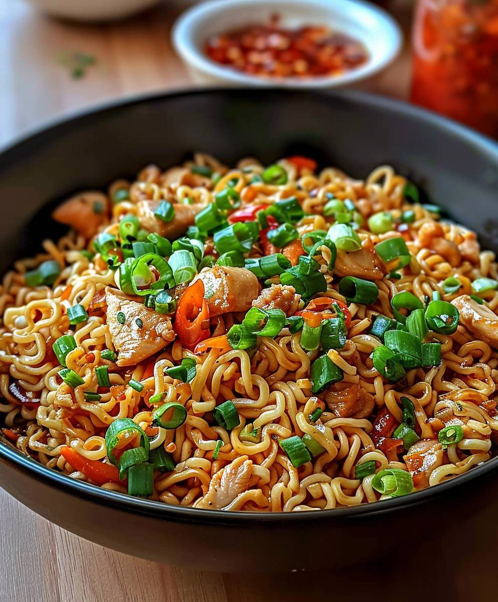 Chicken Ramen Stir Fry