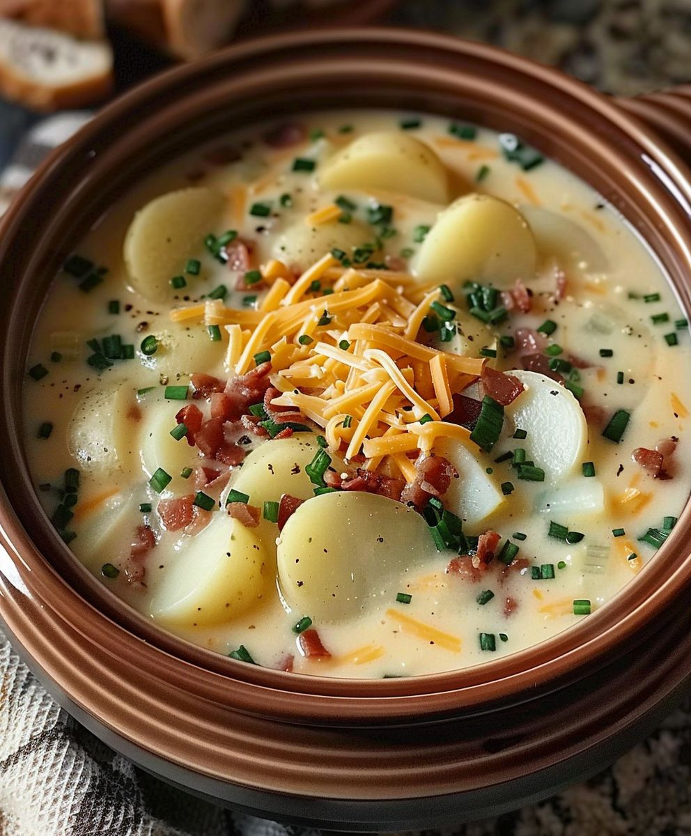 Crock Pot Potato Soup