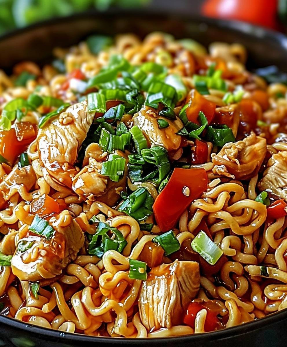 Chicken Ramen Stir Fry