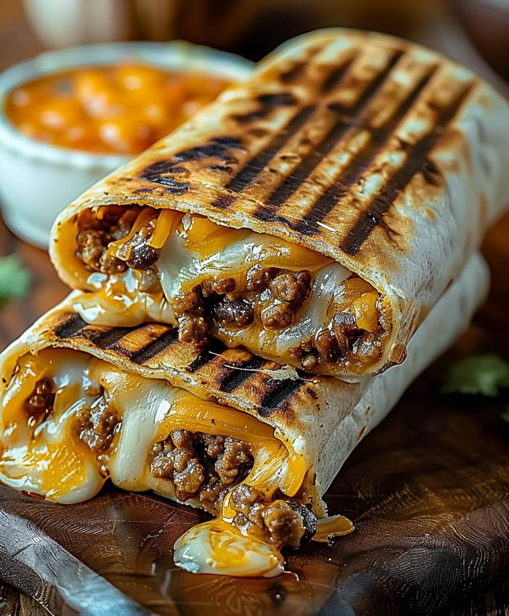 Grilled Cheese Burrito
