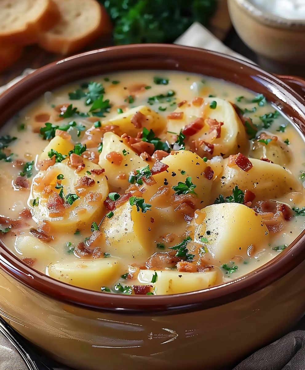 Crock Pot Potato Soup