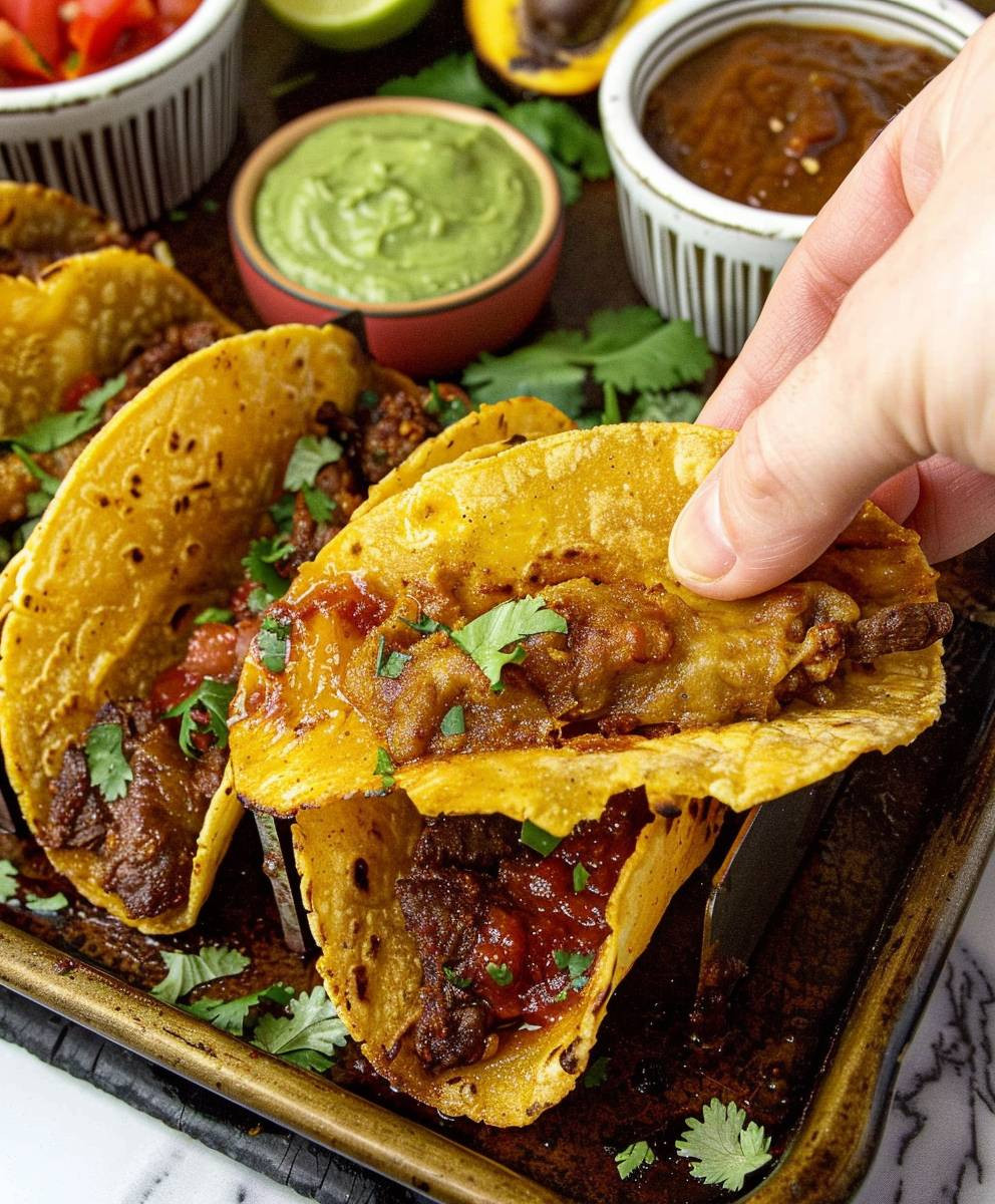Crispy Beef Tacos