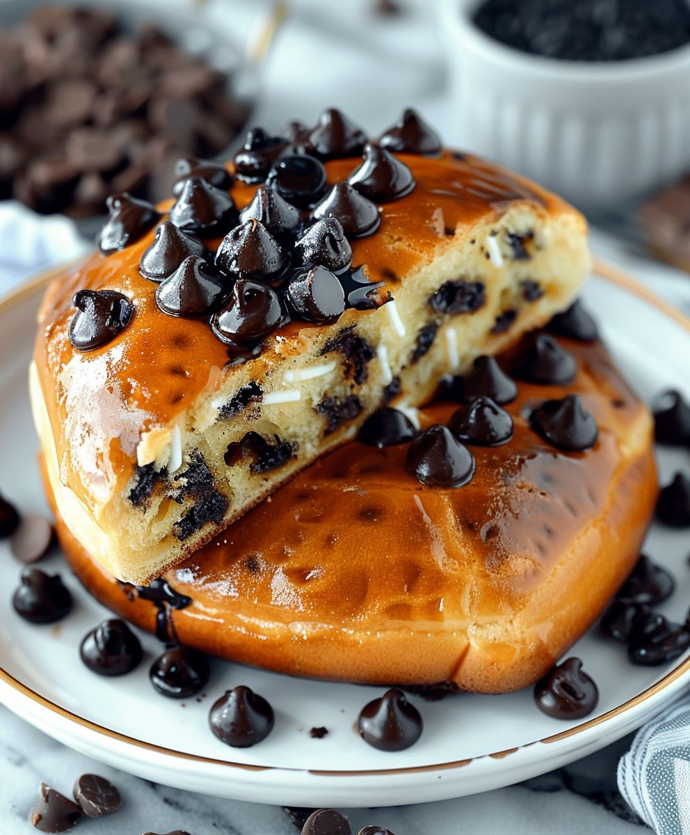 Chocolate Chip Brioche Breakfast