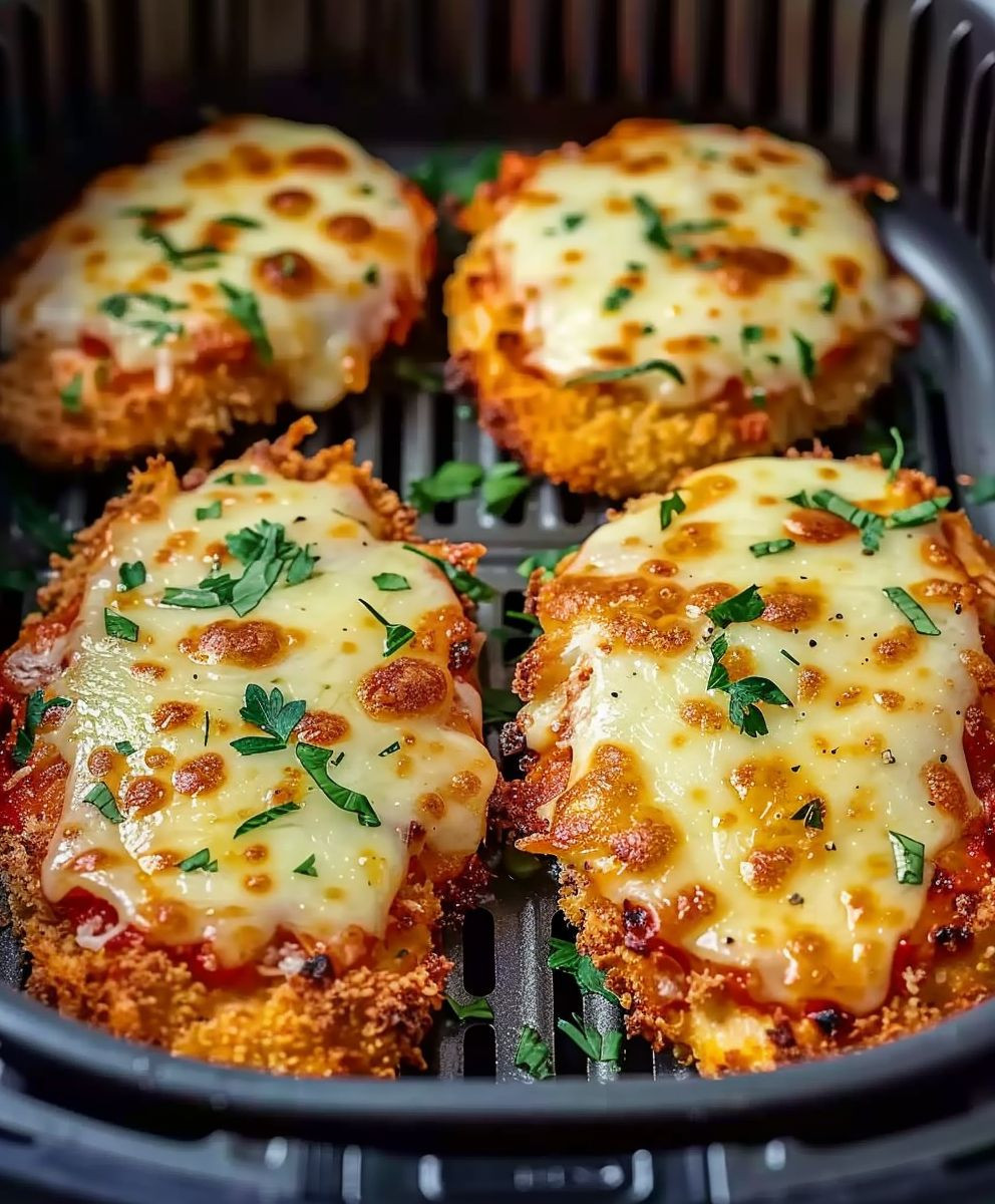Air Fryer Chicken Parmesan