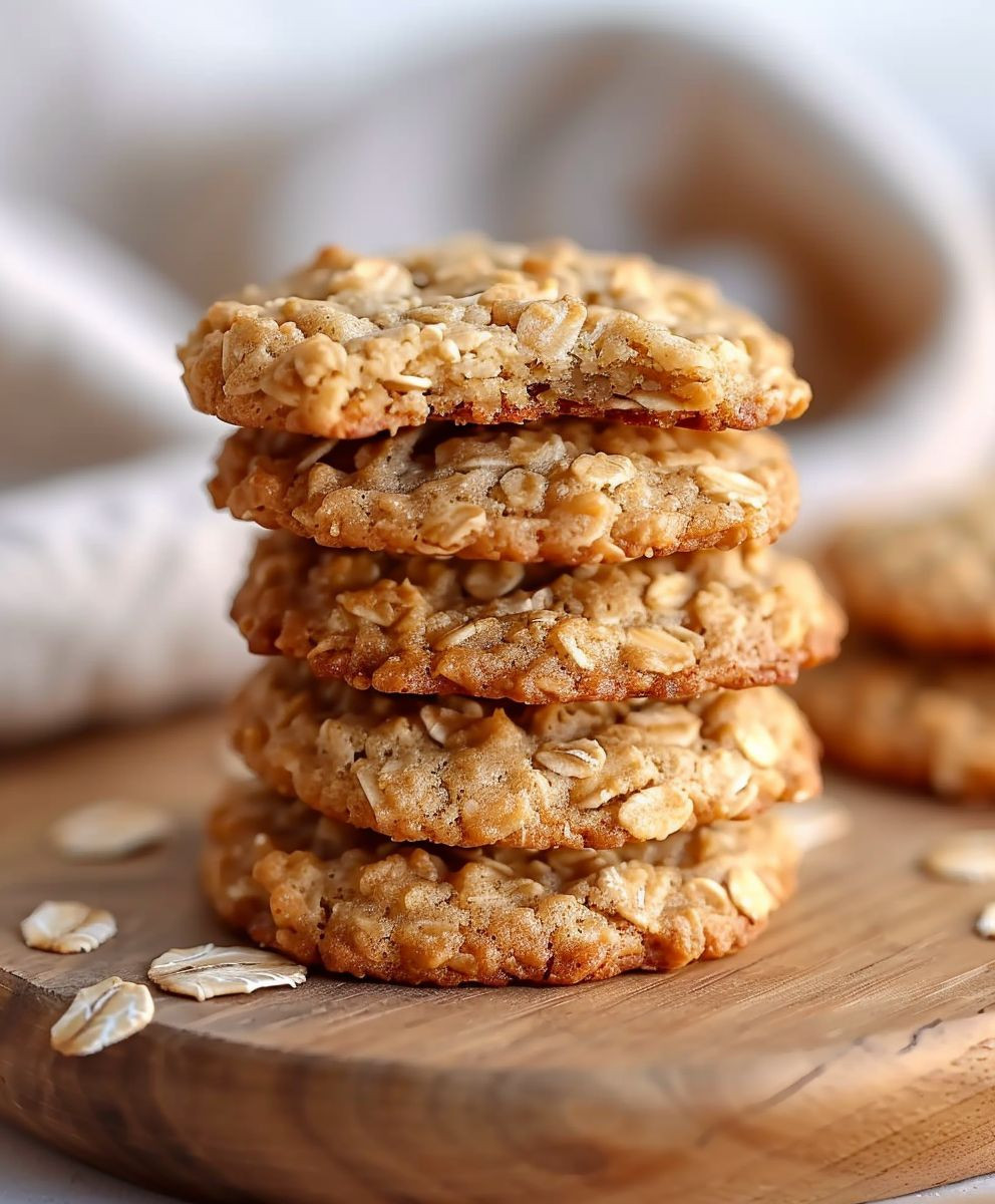 Honey Oatmeal Cookies