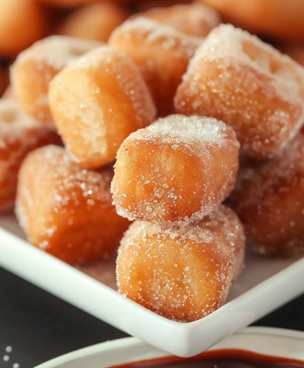 Air Fryer Churro Bites