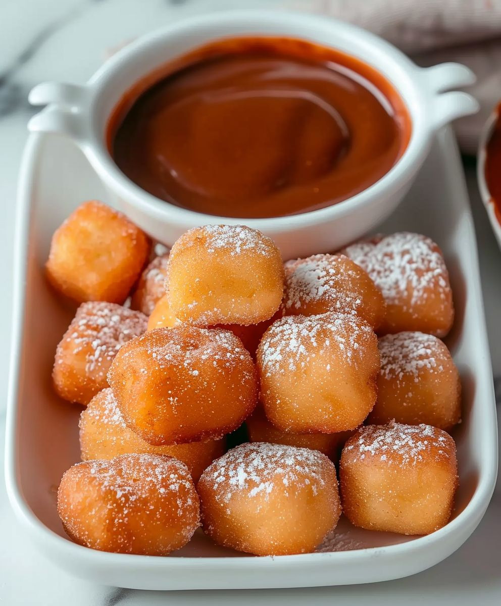 Air Fryer Churro Bites