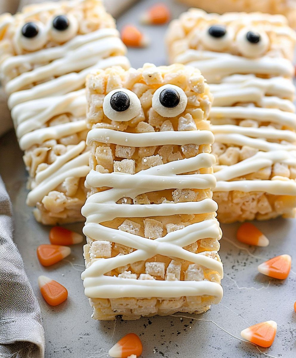 Halloween Mummy Treats